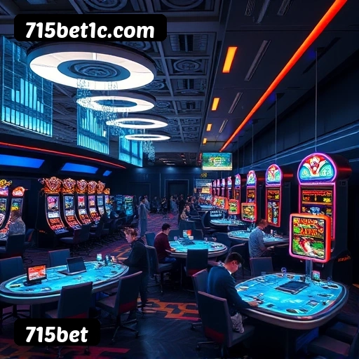 Números do app 715bet em material de marketing — ilustração, não auditoria